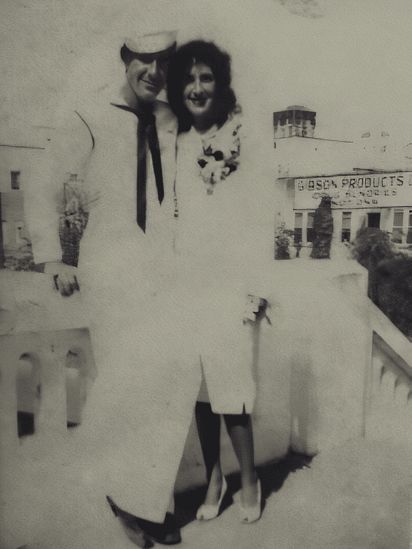 Craig's parents - vintage family photo
